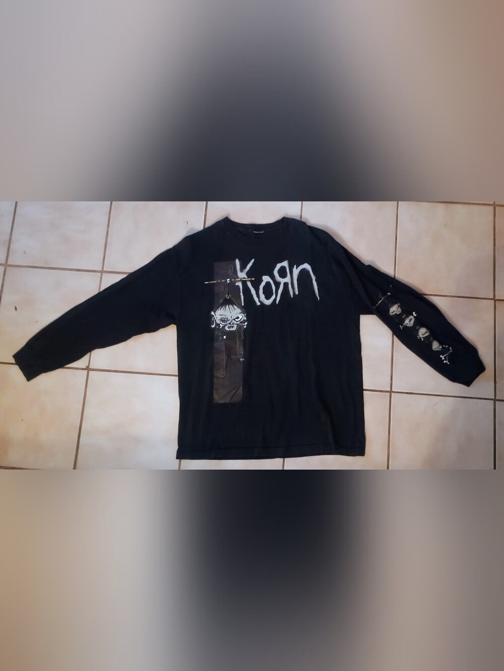 Vintage Korn Band Tee Long Sleeve